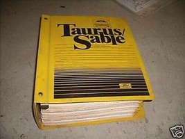 1986 Ford Taurus Mercury Sable Binder Service Shop Repair Manual Set W Ewd Oem - £7.80 GBP