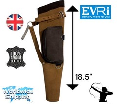 Back Arrow Quiver GenuineLeather Arrow Holder TraditionalHandmade Quivers A+++ - £26.94 GBP