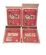 Lot Of 4 Spellbinders Impressabilities Metal Embossing Dies Scrapbooking - $21.69 CAD