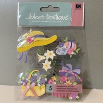 Jolee&#39;s Boutique Easter Hatboxes Spring Dimensional Scrapbook Stickers - £27.86 GBP