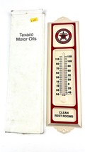 Texaco Gas Oil Service Filling Station Clean Restroom Thermometer  NEW IN BOX - $42.56