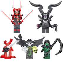 5Pcs Ninjago Minifigures Omega Morro Mr.E Mini Building Block Figure Toys - $17.00