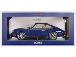 1969 Porsche 911 S Blue 1/18 Diecast Model Car by Norev - £99.68 GBP