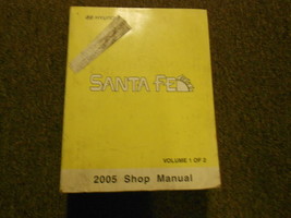 2005 Hyundai Sanata Fe Service Repair Factory OEM Book 05 Vol 1-
show origina... - £43.83 GBP
