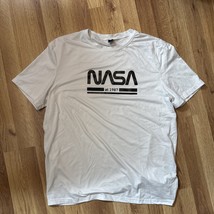 NASA Official Text Logo Cotton T-Shirts Unisex - $323.64 MXN