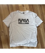 NASA Official Text Logo Cotton T-Shirts Unisex - $322.99 MXN