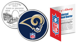 St. Louis Rams Nfl Missouri U.S. Statehood Quarter U.S. Coin *Licensed* - £6.85 GBP