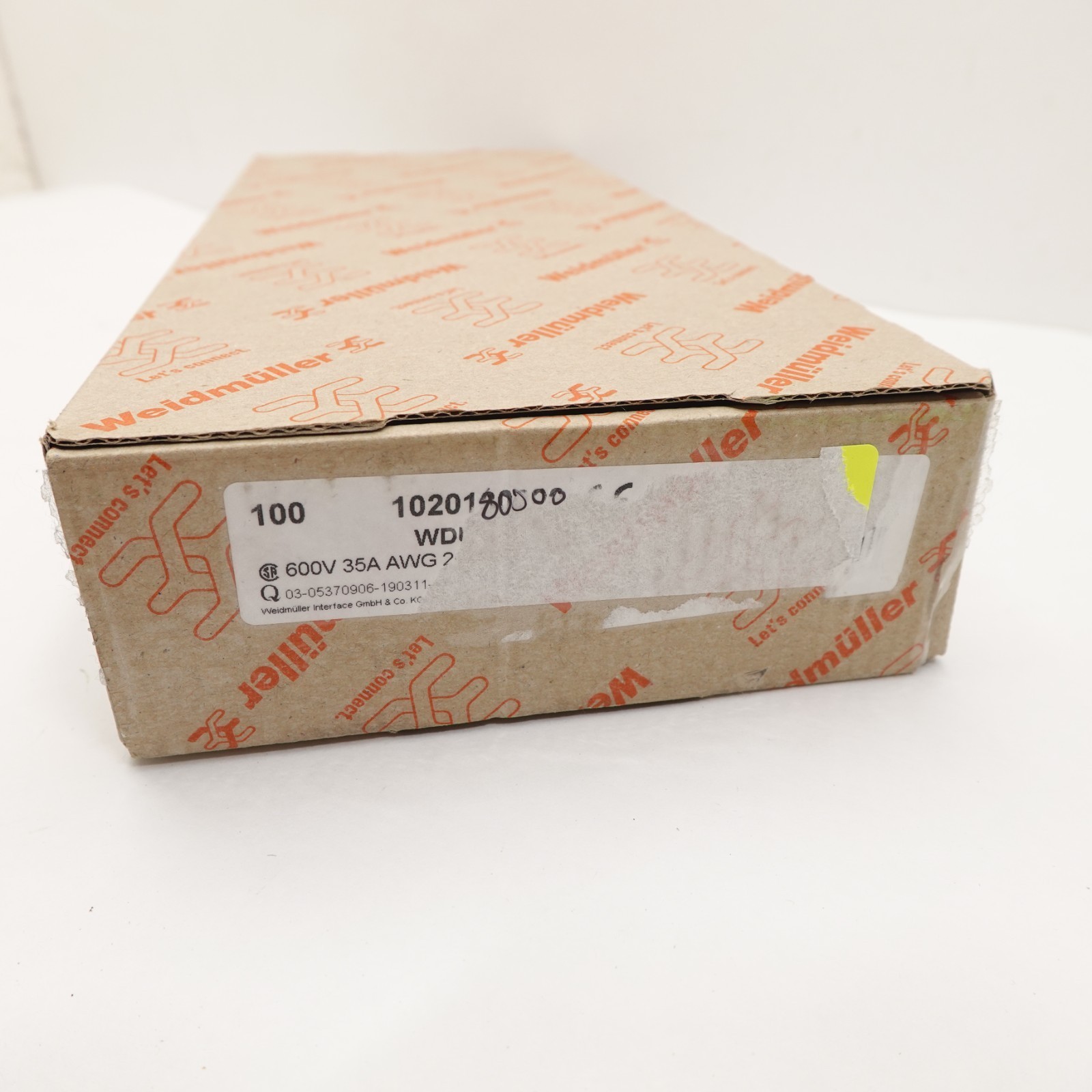 100x Weidmüller 1020180000 WDU 4 BL Durchgangs-Reihenklemme -unused/OVP- - $80.99