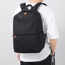 14 Inch Solid Color Simple Travel Duffel Bag Laptop Backpack Honeycomb Back Pad  - £87.55 GBP