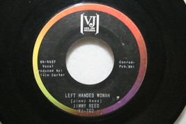 JIMMY REED Left Handed Woman / Man Down There 45 VEE JAY 702 BLUES EX 1965 - $9.88