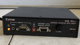 Extron RGB 160xi Video and Audio Interface Powers on Untested (ih48-X800) - $31.50