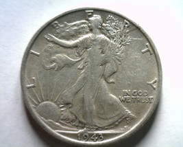 1943-S Walking Liberty Half Extra Fine Xf Extremely Fine Ef Nice Original Coin - $22.00