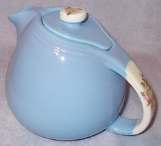 Vintage Hall Pottery Kitchenware Rose Parade Teapot - £15.62 GBP