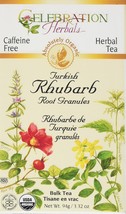 Celebration Herbals Organic Herbal Turkish Rhubarb Root Loose Pack Tea - £12.27 GBP