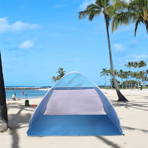 [US Direct] Automatic Beach Tent Pop Up Waterproof Breathable Sun Shelte... - £77.90 GBP