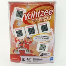 Electronic Yahtzee Flash Game Smart Dice 32729 Hasbro 2011 Sealed - £11.86 GBP