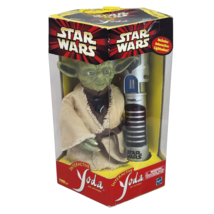 2000 STAR WARS INTERACTIVE YODA FURBY NEW SEALED ORIGINAL BOX TIGER ELEC... - $90.25