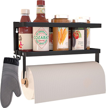 Magnetic Paper Towel Holder for Refrigerator, Magnetic Spice Rack,Magnet... - $25.47