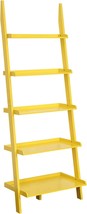 American Heritage Bookshelf Ladder, Yellow, From Convenience Concepts. - $150.92