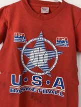 Vintage Dream Team T Shirt Single Stitch USA Basketball Boys M 10-12 - £15.65 GBP