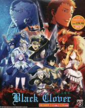 Anime DVD Black Clover Season 1-4 Vol.1-170 End + Sword Of The Wizard King Movie - £53.15 GBP