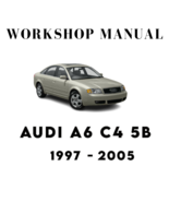 AUDI A6 C5 4B 1998 1999 2000 2001 2002 2003 2004 SERVICE REPAIR WORKSHOP... - $132.08 MXN