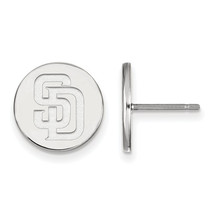 SS MLB  San Diego Padres Small Disc Earrings - $75.00