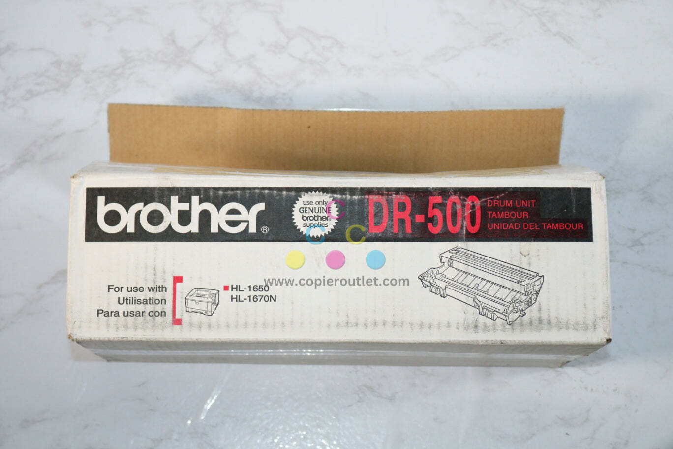 Open OEM Brother DCP-8020,DCP-8025,HL-1650,HL-1850 Black Drum Unit DR-50... - $64.35