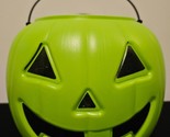 General Foam Plastics Green Halloween Pumpkin Trick or Treat Candy Bucket - £7.60 GBP