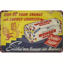 Wonder Bread Vintage Novelty Metal Sign 12 x 8 Wall Art - $9.48