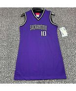 Sacramento Kings Bibby #10 Jersey Shirt Youth Girl XL 16 Reebok Purple New - $26.35 CAD