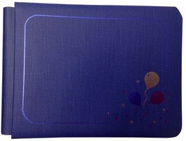 Creative Memories 5x7 Album Sentiments Blue Navy Balloon w pgs EUC limited 5 x 7 - £11.90 GBP