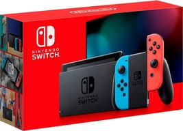 Nintendo Switch With Neon Blue And Neon Red Joy‑Con - £311.74 GBP