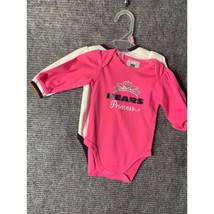 New Chicago Bears 0 3 months Long Sleeve 1 Piece Bodysuits set of 2 whit... - £7.75 GBP