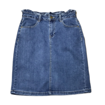 Cato Est. 1946 Denim Jean Skirt ~ Sz 2 ~ Blue ~ High Rise ~ Above Knee - $20.69