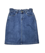 Cato Est. 1946 Denim Jean Skirt ~ Sz 2 ~ Blue ~ High Rise ~ Above Knee - $20.69