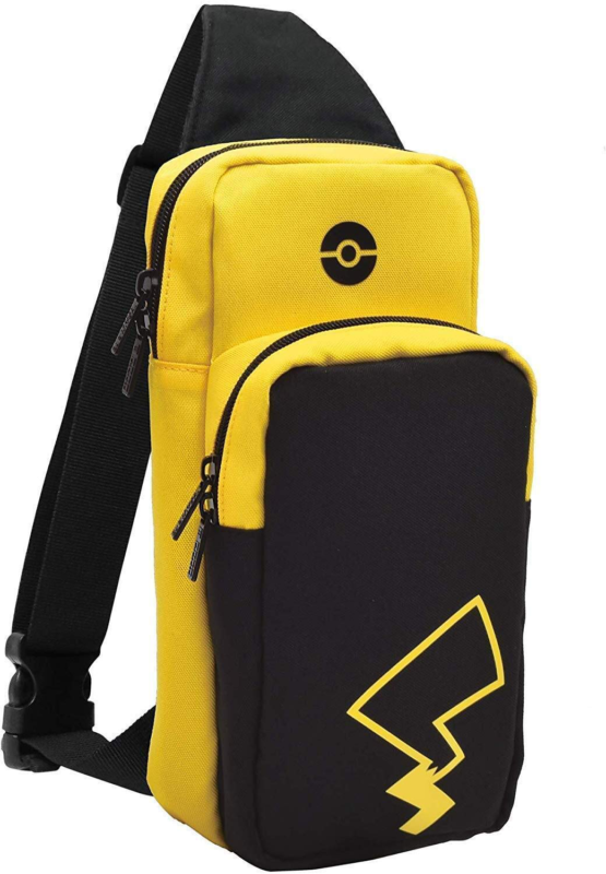 Nintendo Switch Travel Case Shoulder Messenger Storage Sling Bag Pokemon Pikachu - £41.74 GBP