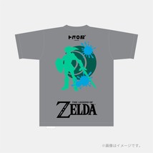 Splatoon X Zelda T-Shirt Zusammenarbeit Festival Nintendo Ltd 2023 Grau Weiß BK - £72.75 GBP+