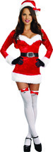 Dreamgirl Women&#39;s Santa Baby Costume, Red, Extra Large - £106.91 GBP