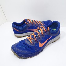 Nike Air Zoom Terra Kiger 654438-400 2014 Blue Shoes Sneakers Mens US Si... - $22.49