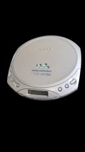 Vintage Sony Portable Walkman CD Player D-e220 ESP Max Silver Tested  - £21.35 GBP