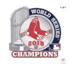 2018 World Series Champions Boston Red Sox Lapel Trophy Pin - $9.99