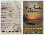 Da Marino Ristorante Italiano Menu W 49th St New York  - $13.86