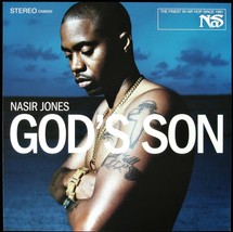 NAS &quot;GOD&#39;S SON&quot; 2002 PROMO POSTER/FLAT 2-SIDED 12X12 ~RARE~ HTF *NEW* - £17.56 GBP