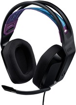 Logitech G335 Wired Gaming Headset, with Flip to Mute Microphone, 3.5mm ... - £50.23 GBP