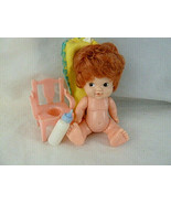 Vintage 4.5&quot; Uneeda Hong Kong Doll with potty chair &amp; bottle potty train... - £12.53 GBP