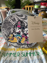 Vera Bradley Womens Gray Disney Collection Mickey Mouse Cosmetic Bag NWT - $41.14