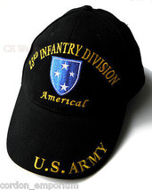 23RD Infantry Division Americal Embroidered Us Army Baseball Cap Hat - £9.34 GBP