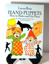 Laura Ross Hand Puppets How to Make &amp; Use Them 1989 Dover 140 Drawings 11 Photos - £9.79 GBP