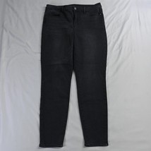 Talbots 12 Flawlees High Rise Jegging Ankle Washed Black Denim Womens Jeans - £13.38 GBP